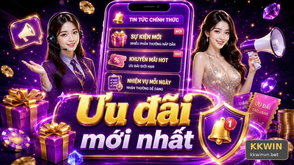 Ghi chú mờ dưới ảnh ưu đãi KKWIN và kinh nghiệm rà soát thẻ cảnh