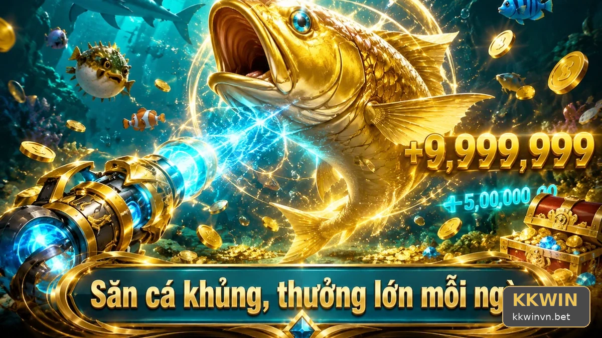 Nhắm mục tiêu di chuyển nhanh khi bắn cá: Sai lầm phổ biến cần tránh