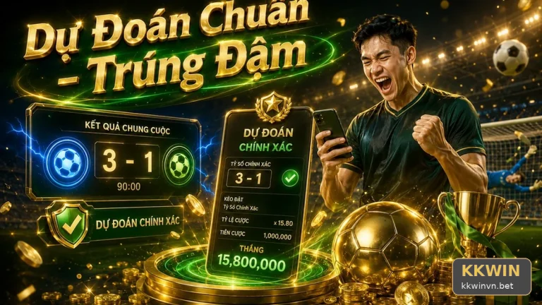 Đọc biểu đồ phân tích bóng đá tại KKWIN để nắm rõ cục diện sân cỏ